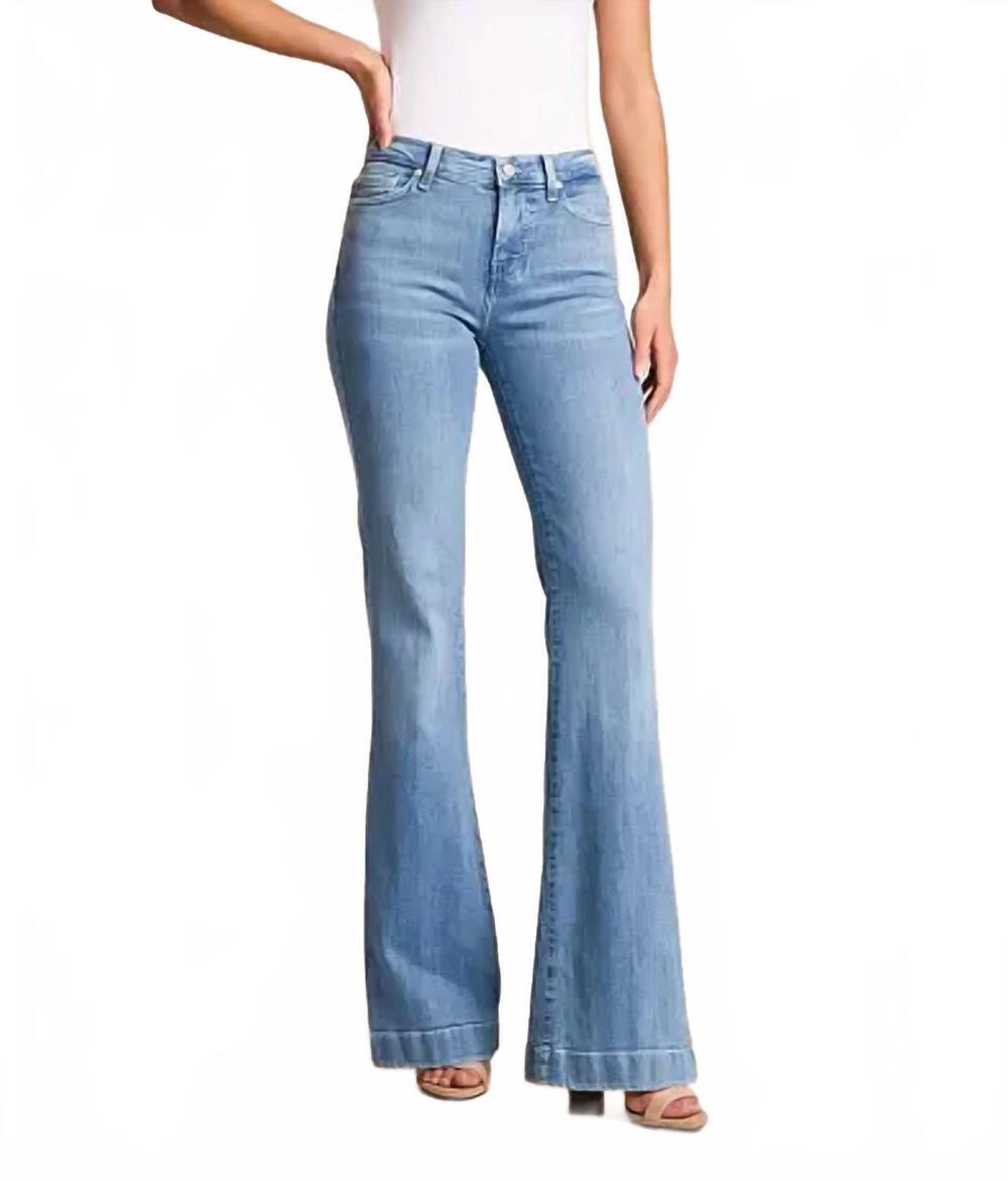 NEW 7 FOR ALL MANKIND dojo slim illusion jeans in iceflow